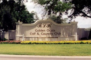 Golden Ocala Entry Sign
